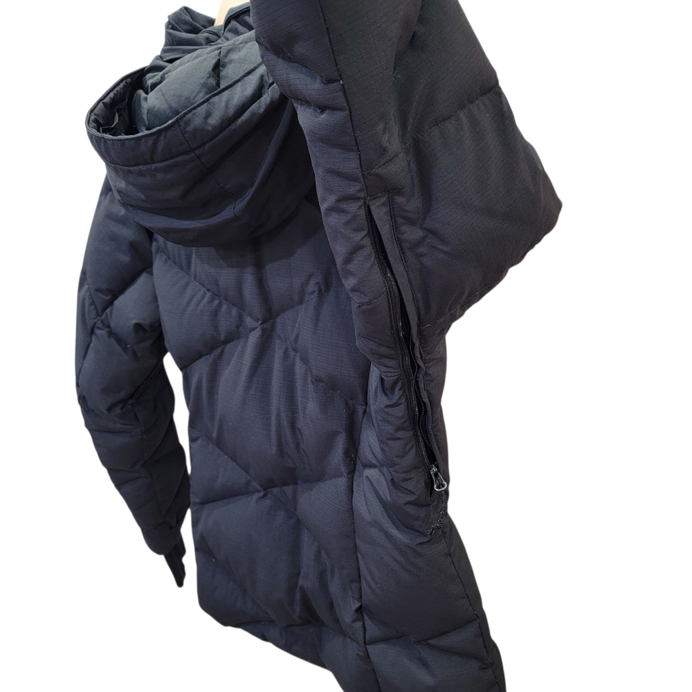 Columbia Lay D Down Puffer Coat Black Down Filled Winter Jacket Youth Size M - Picture 5 of 16